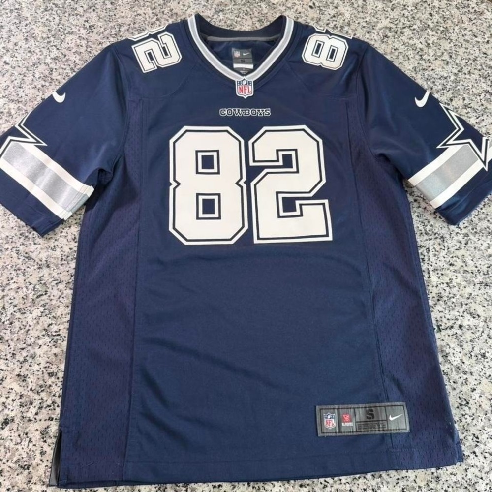 Nike NFL Blue Dallas Cowboys Jason Witten #82 Football Jersey Shirt Small